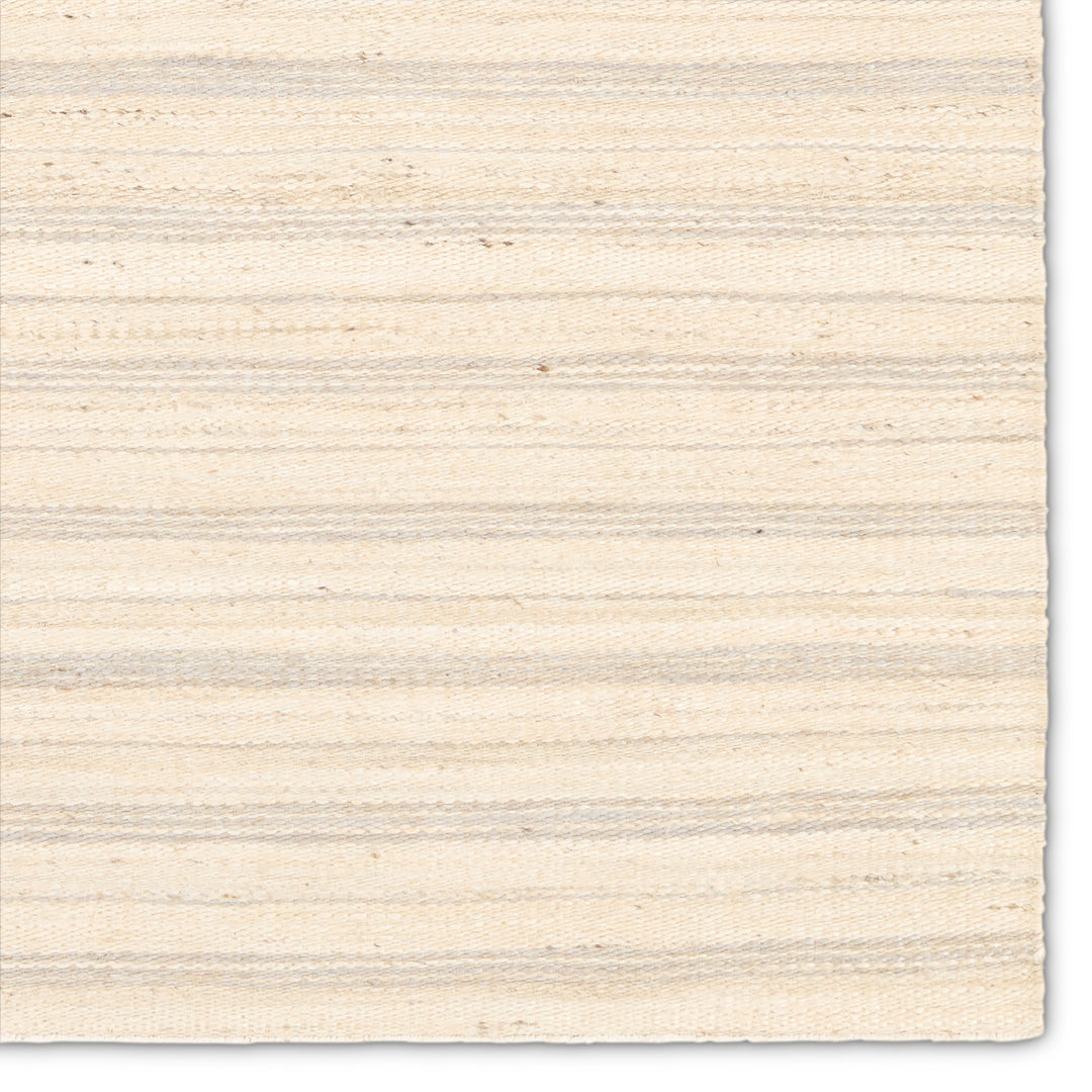 Jaipur Living Ascent Handmade Striped Beige/Light Gray Area Rug (2'X3')