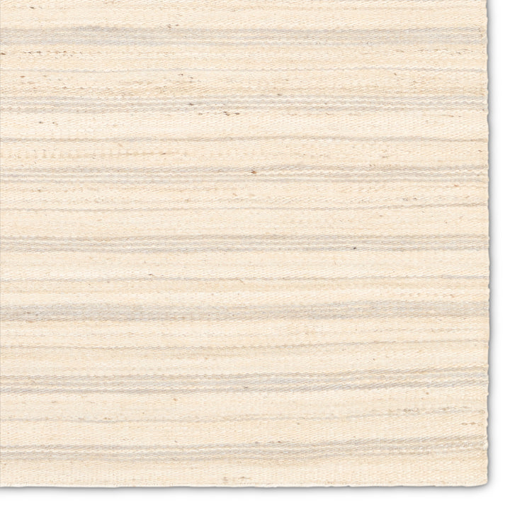 Jaipur Living Ascent Handmade Striped Beige/Light Gray Area Rug (2'X3')