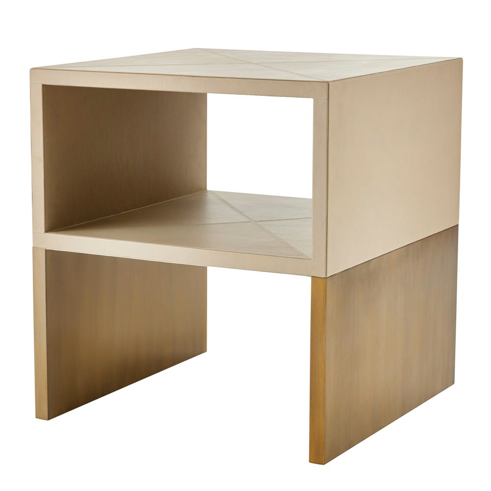 Side Tables Holloway End Table - Gold
