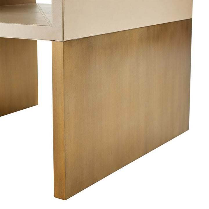 Holloway End Table - Gold