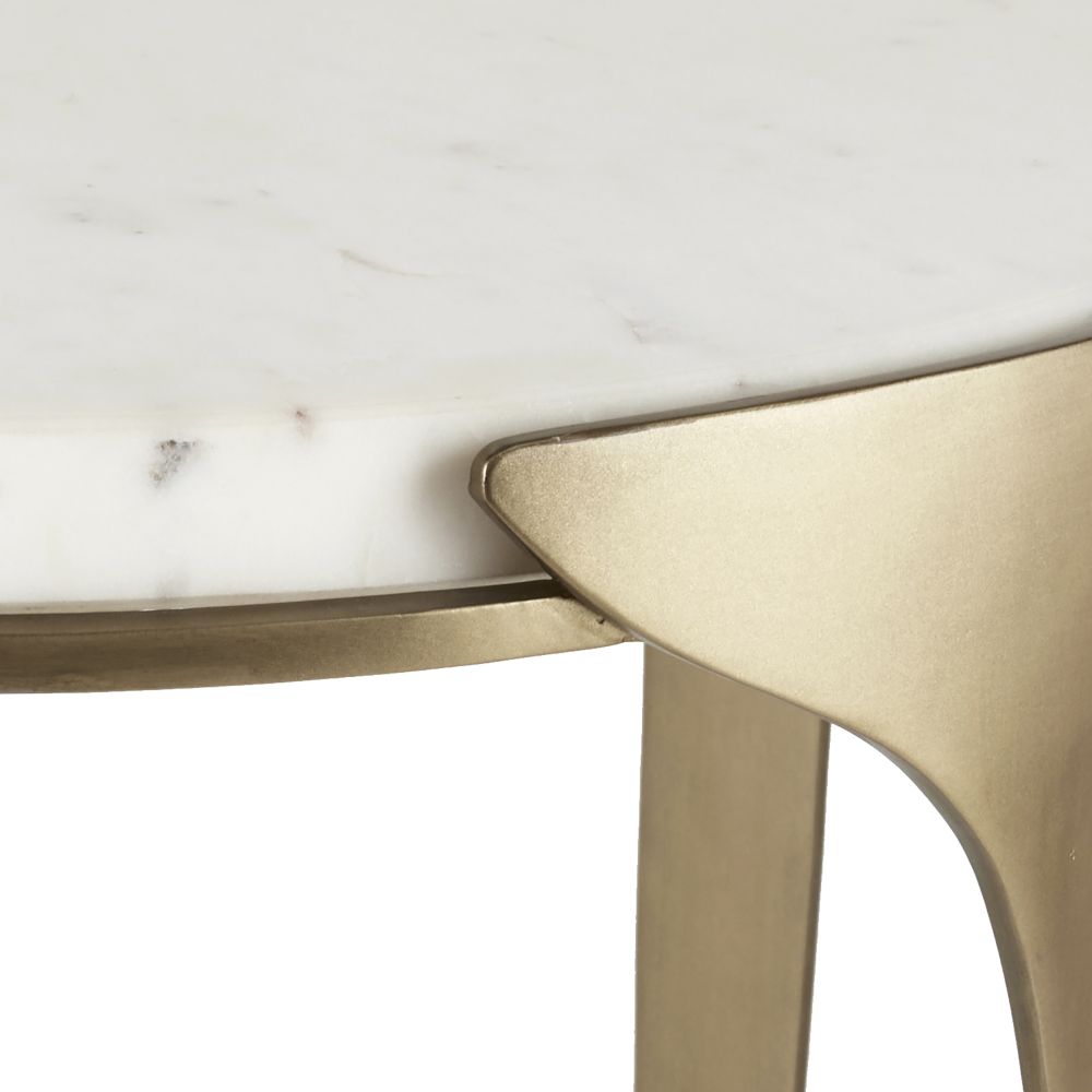 Willowbend End Table - Gold