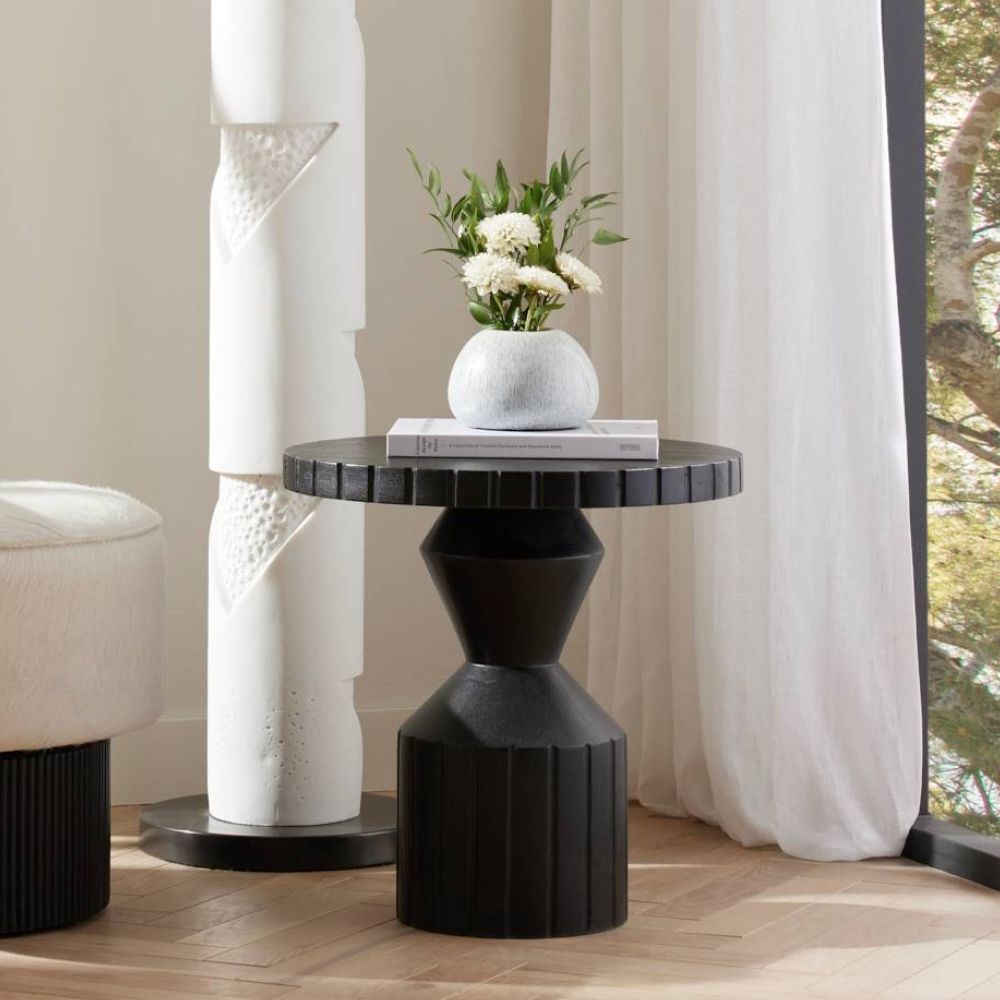 Side Tables Salvatore End Table - Black