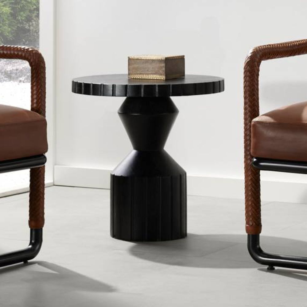 Side Tables Salvatore End Table - Black