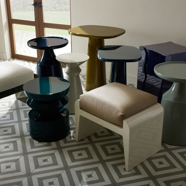 Side Tables Zephyraby Large End Table - Green