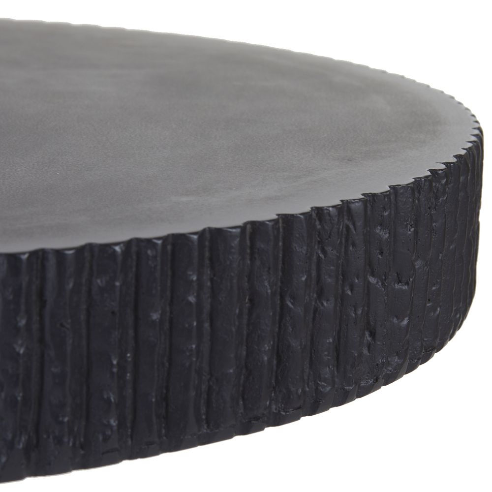 Rafael Outdoor End Table - Black
