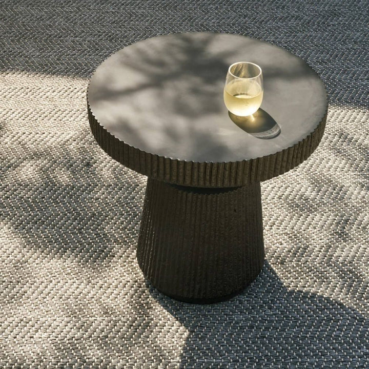Outdoor Side Tables Rafael Outdoor End Table - Black