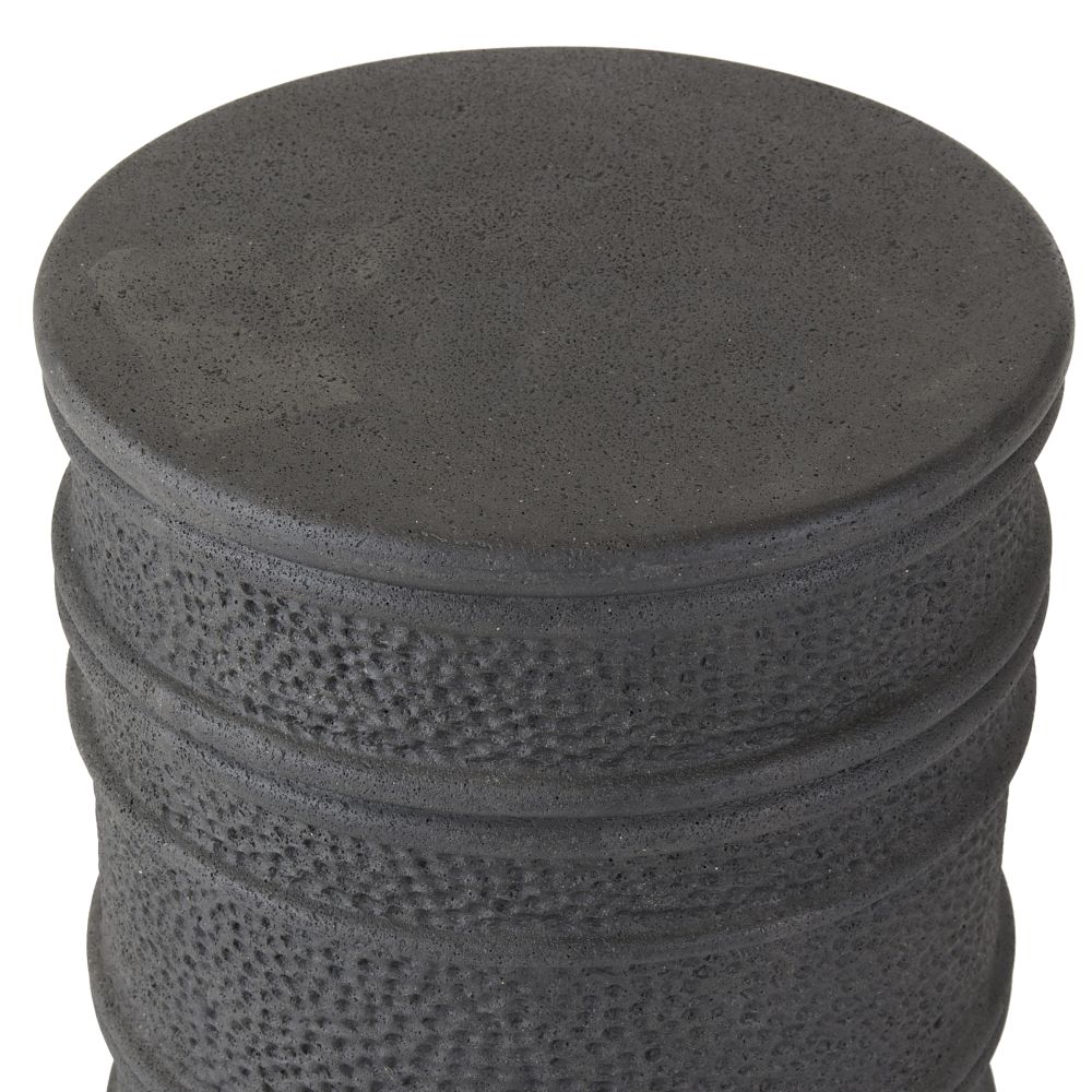 Fitzroy Outdoor End Table - Black