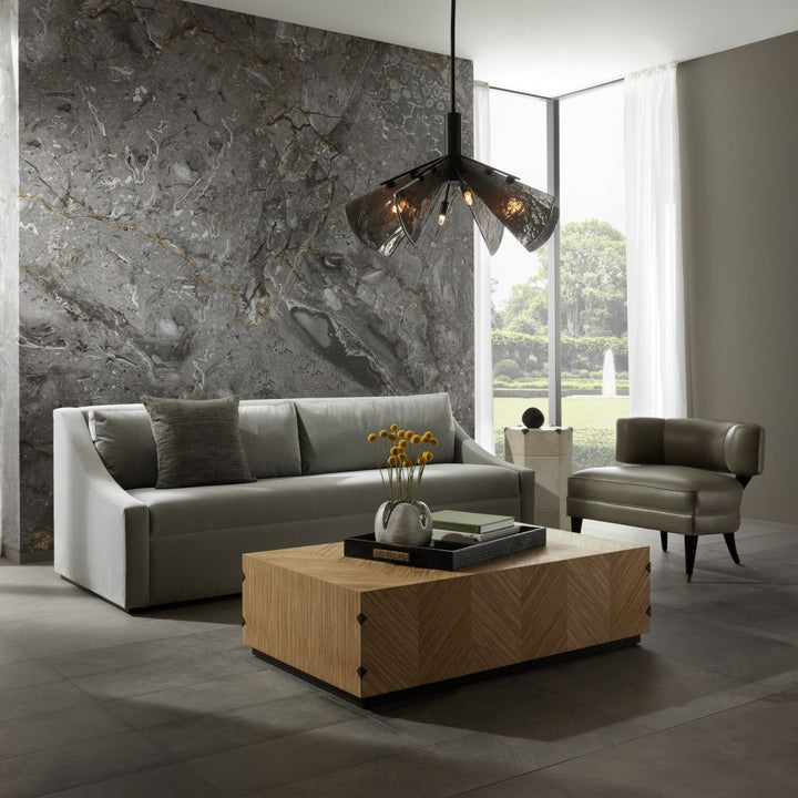 Sofas Cypressta 90" Sofa - Gray Velvet