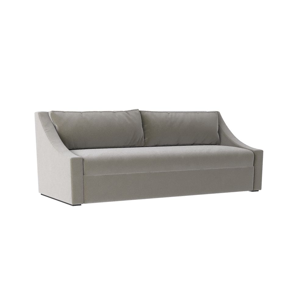 Cypressta 90" Sofa - Gray Velvet