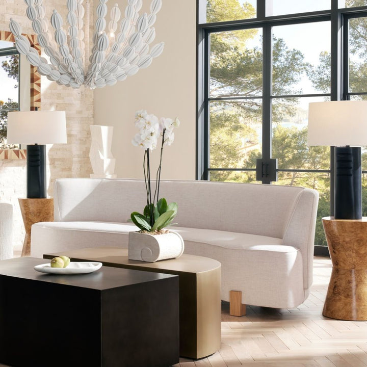 Sofas Antoinette Sofa Heron Linen - White