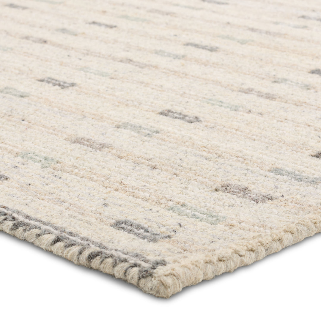 Vibe By Jaipur Living Aiker Handmade Performance Striped Gray/Taupe Area Rug (5'X8')