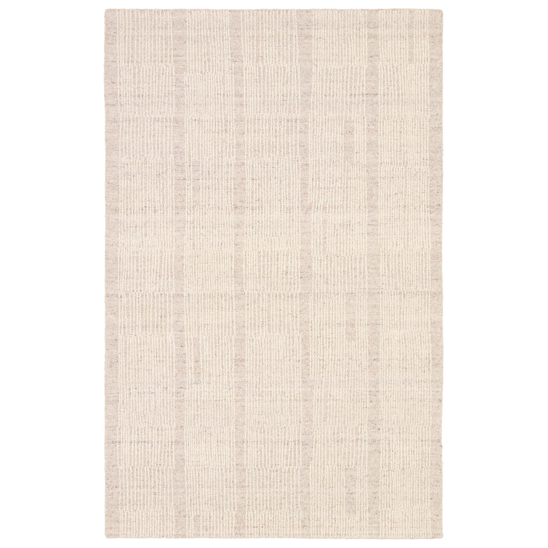 Vibe By Jaipur Living Edher Handmade Performance Striped Taupe/Cream Area Rug (9'X12')