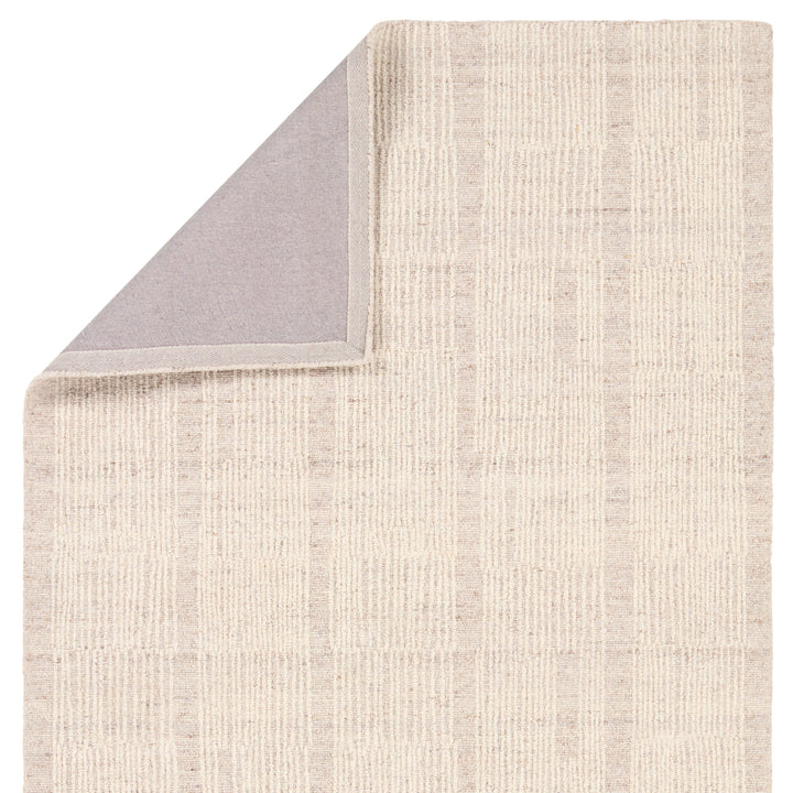 Vibe By Jaipur Living Edher Handmade Performance Striped Taupe/Cream Area Rug (9'X12')