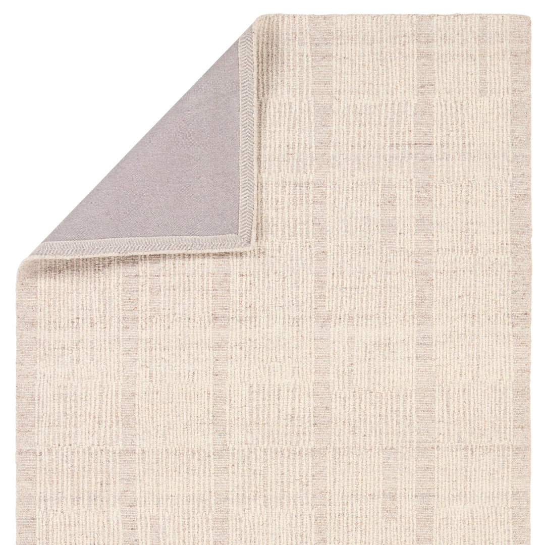 Vibe By Jaipur Living Edher Handmade Performance Striped Taupe/Cream Area Rug (5'X8')