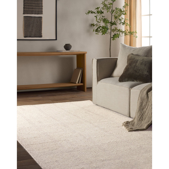 Vibe By Jaipur Living Edher Handmade Performance Striped Taupe/Cream Area Rug (9'X12')