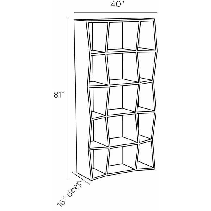 Hercules Bookcase - Black