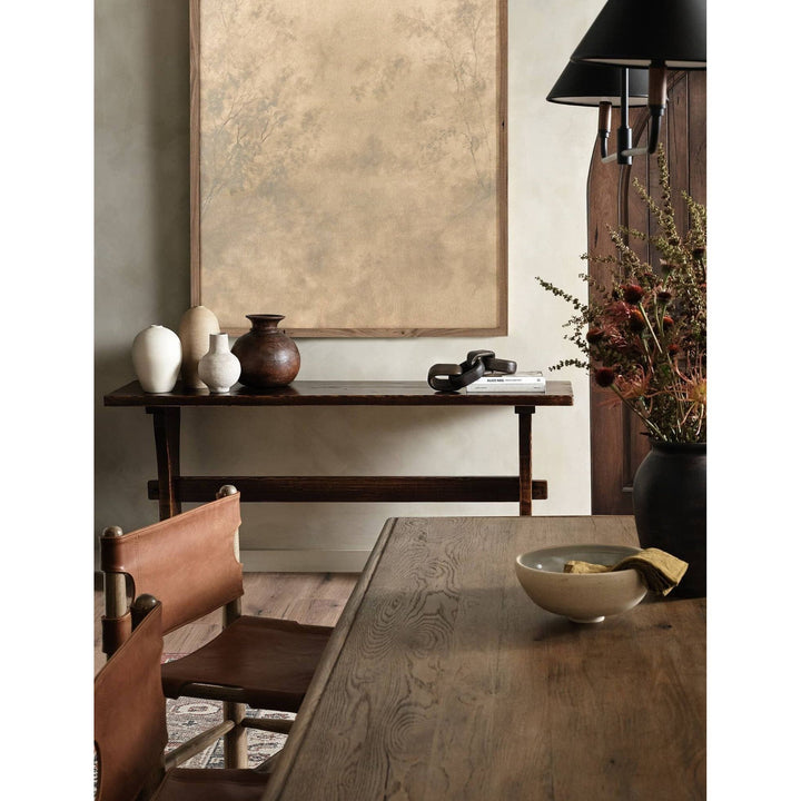 Harrison Dining Table - Weathered Oak