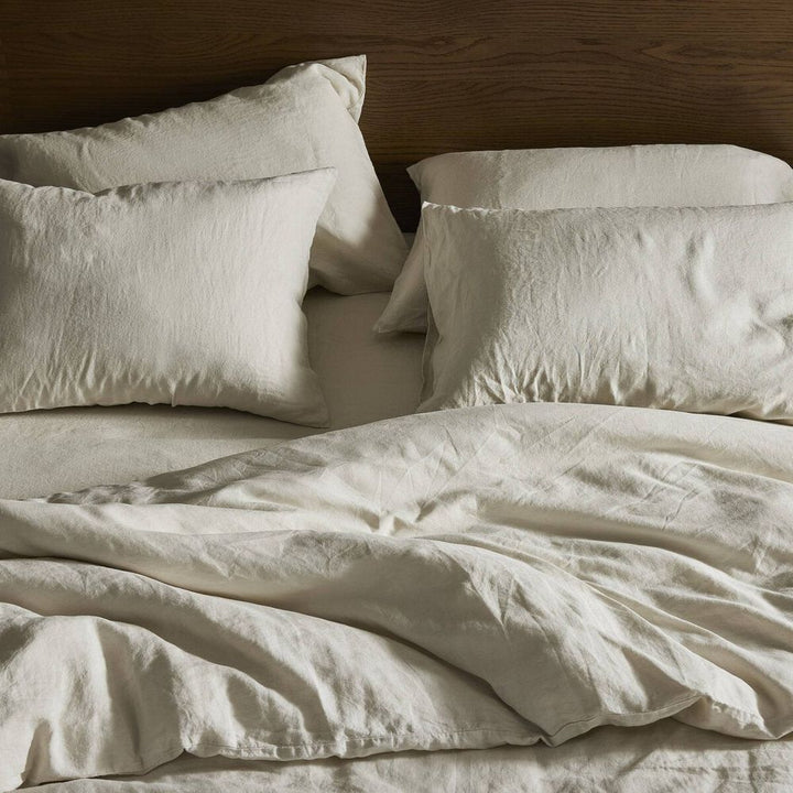 Bedding: Pillowcases Fable Pillowcase, Set Of 2 - Sabel White Sand - Queen