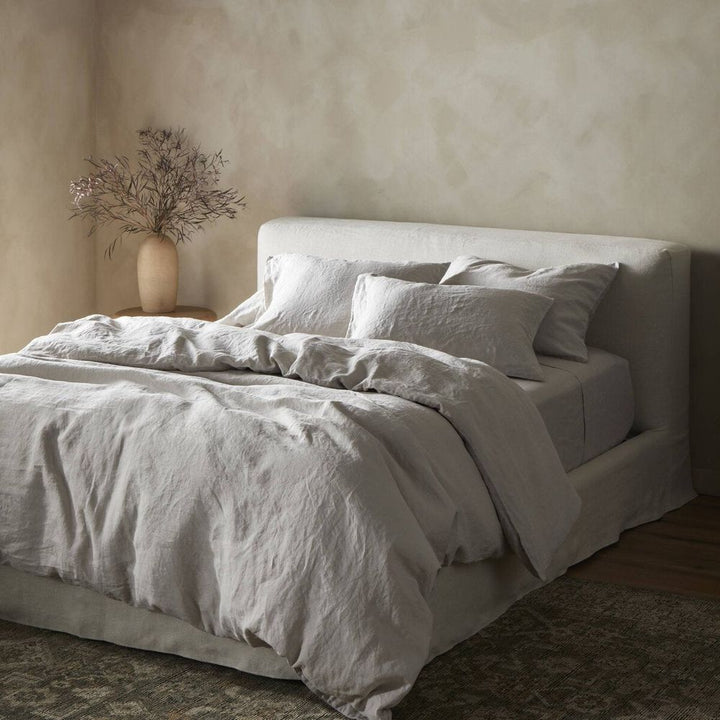Fable Duvet Cover - Sable Light Grey - Queen