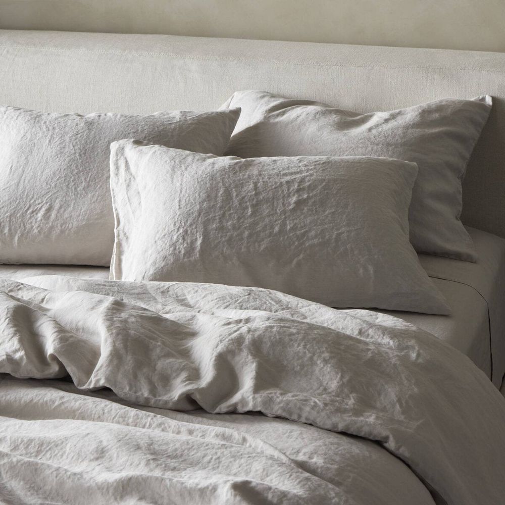 Bedding: Duvets Fable Duvet Cover - Sable Light Grey - Queen