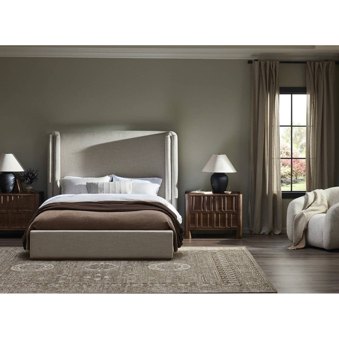 Victoria Bed - Alcala Taupe - King