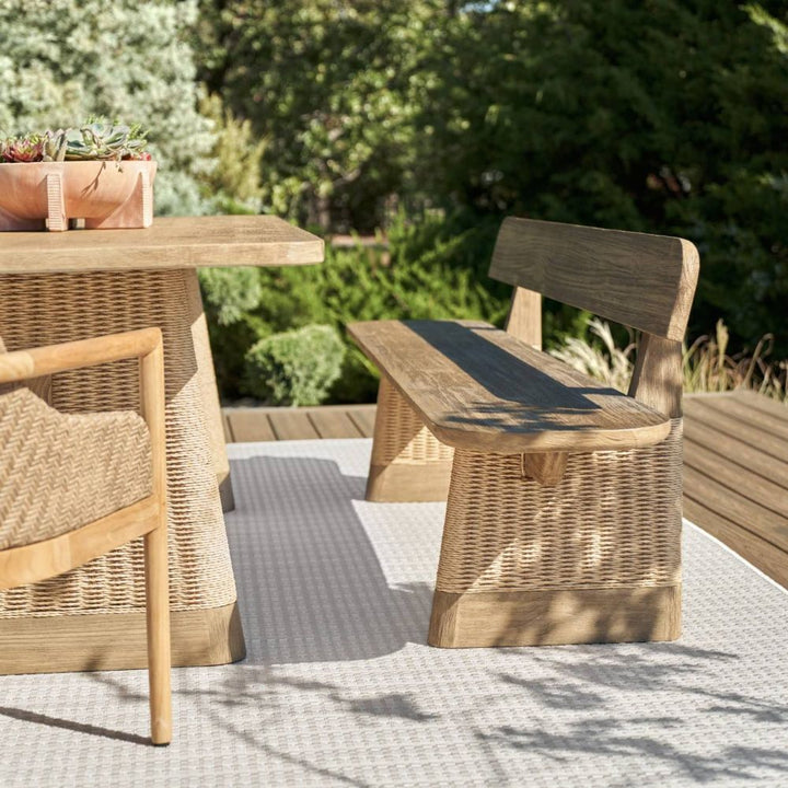 Outdoor Benches Yvette Outdoor Bench - Natural