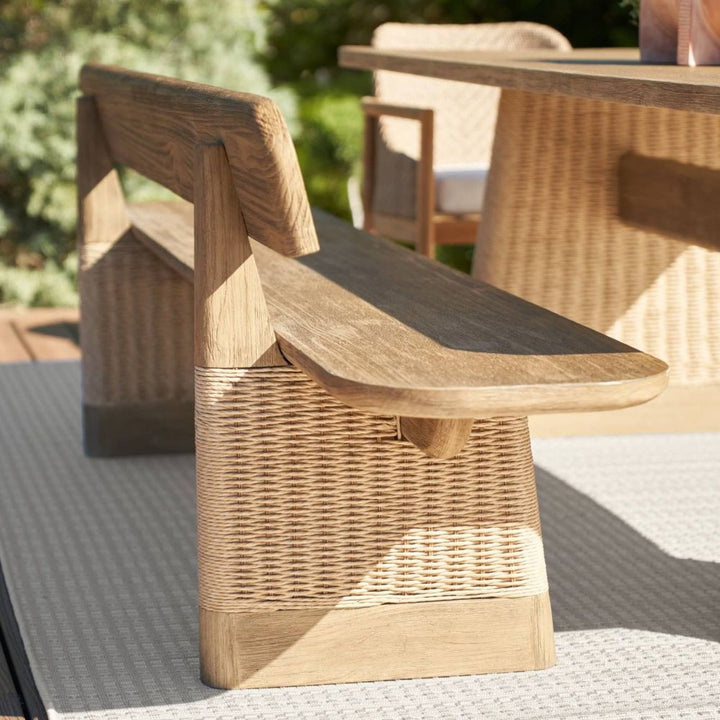 Outdoor Benches Yvette Outdoor Bench - Natural