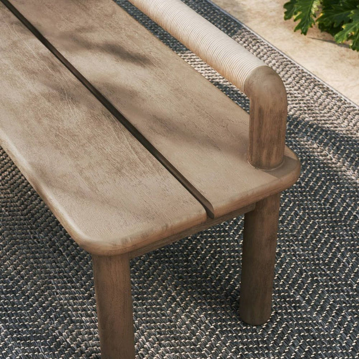 Outdoor Benches Marina Outdoor Bench - Brown