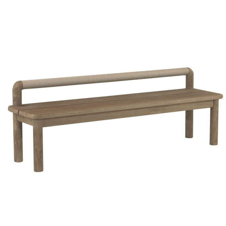 Outdoor Benches Marina Outdoor Bench - Brown