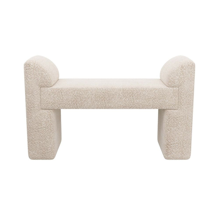 Benches Lyanna Bench Cream Sherpa - Beige
