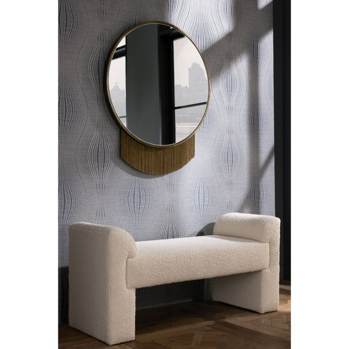 Benches Lyanna Bench Cream Sherpa - Beige