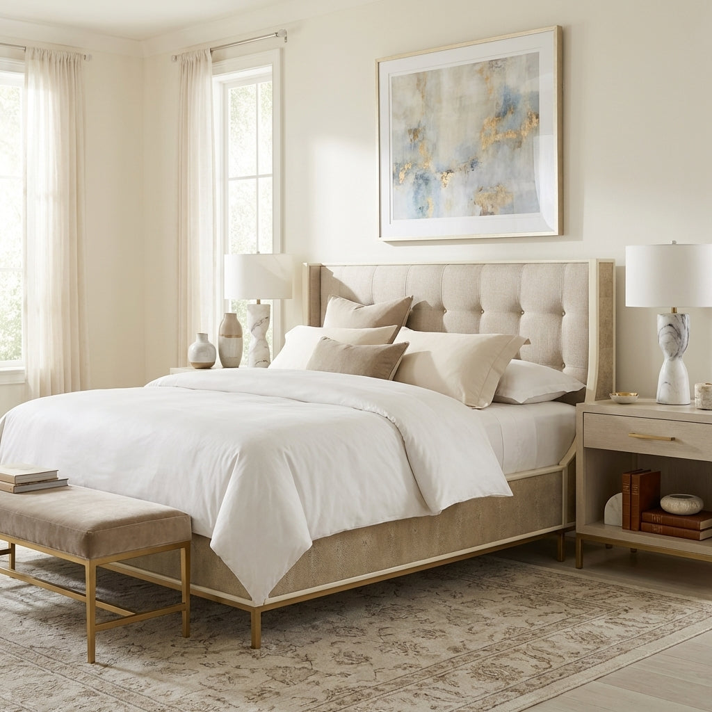 Amanda Shagreen Bed by Sonder