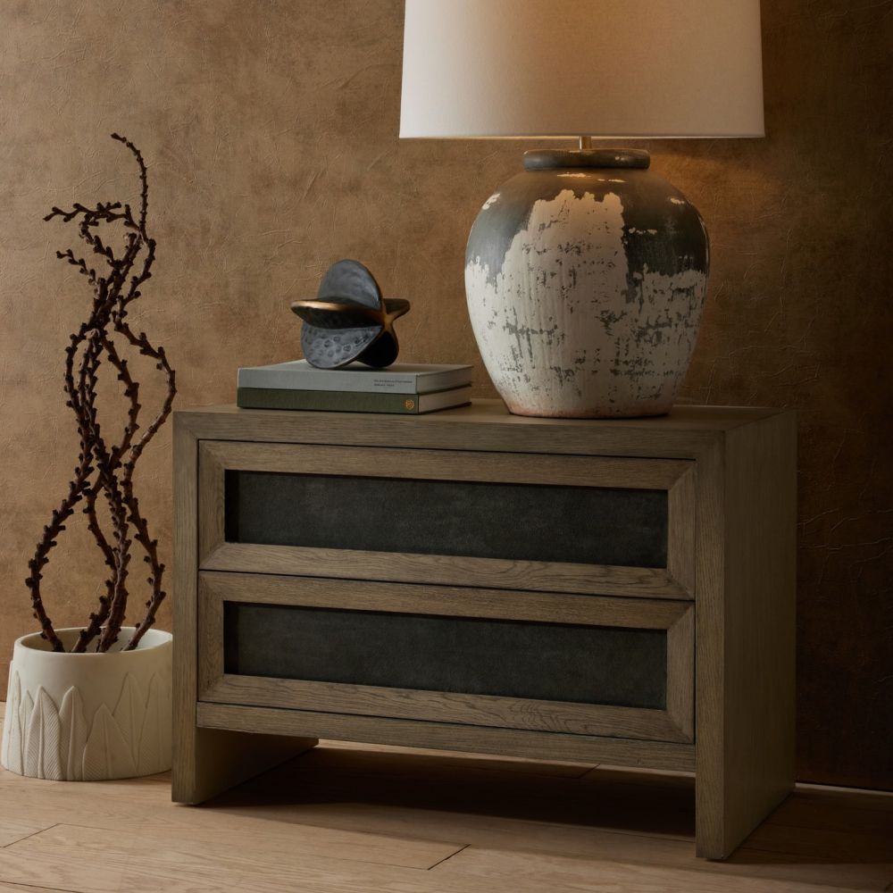 Nightstands Rudman Side Table - Gray