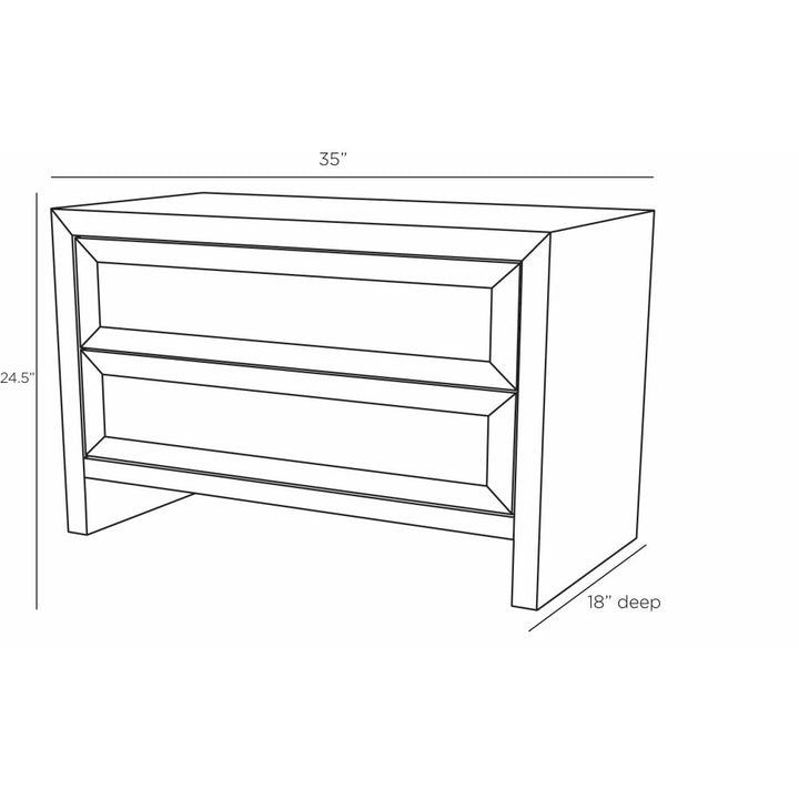 Rudman Side Table - Gray