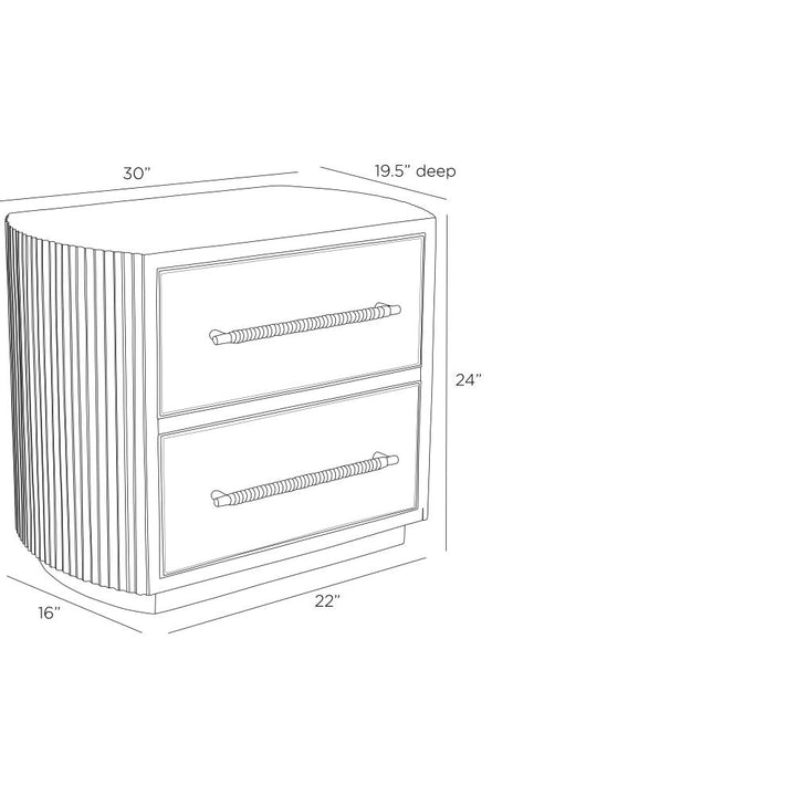 Liliana Side Table - Black