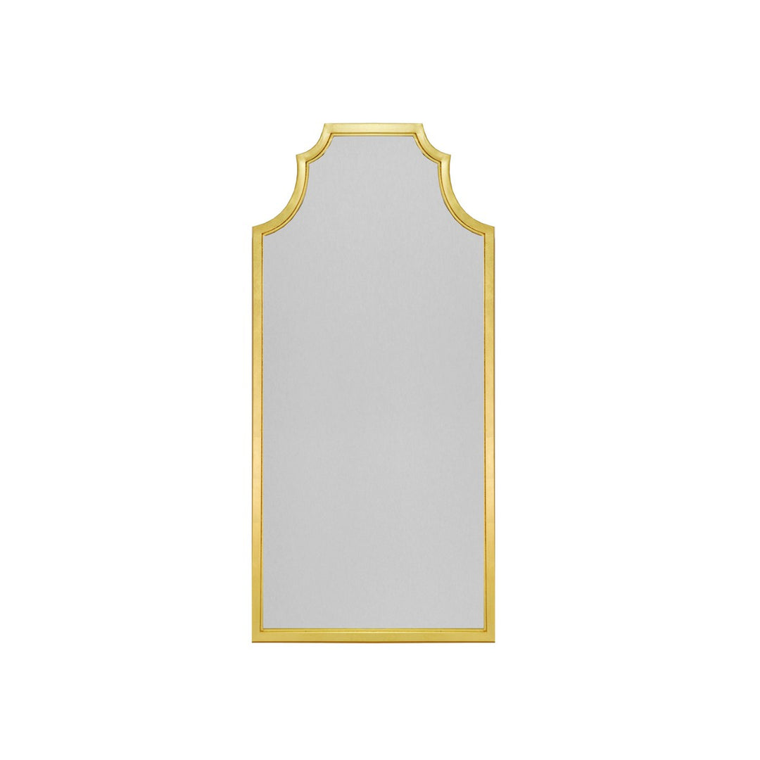 Finley - Pagoda Tall Mirror In Gold Leaf