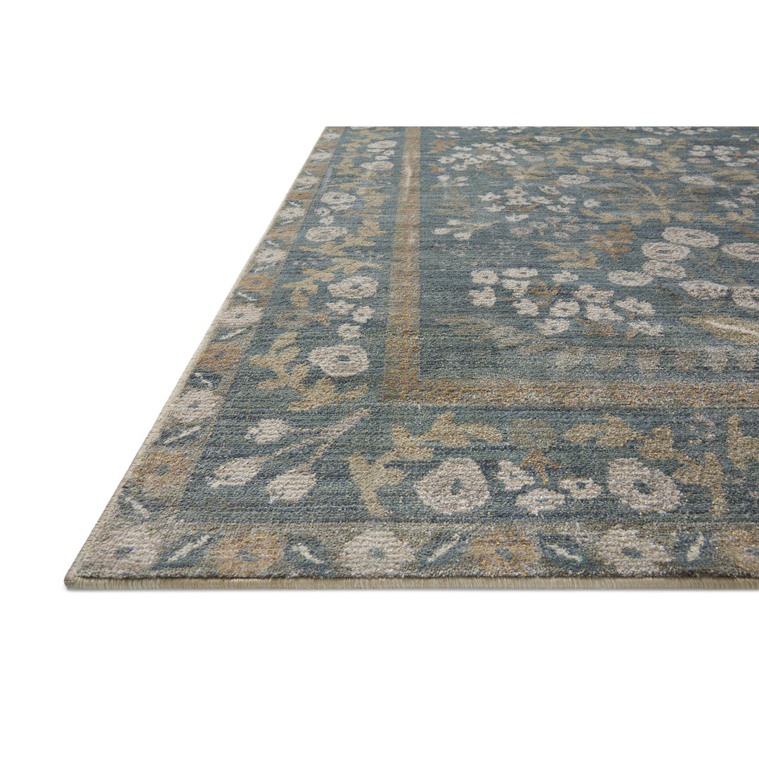 Rifle Paper Co. x Loloi Fiore Slate / Sage 2'-7" x 8'-0" Runner Rug