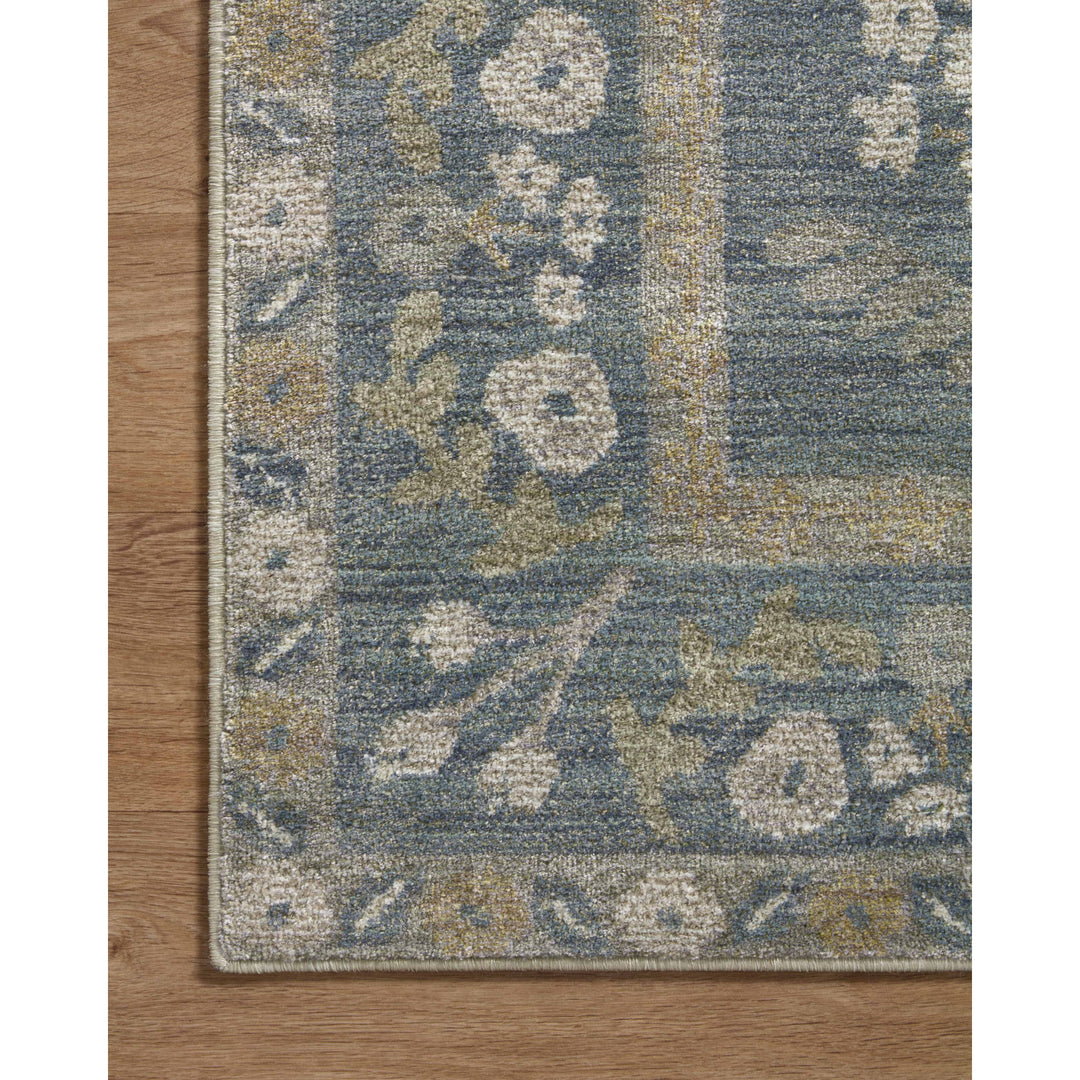 Rifle Paper Co. x Loloi Fiore Slate / Sage 2'-7" x 8'-0" Runner Rug