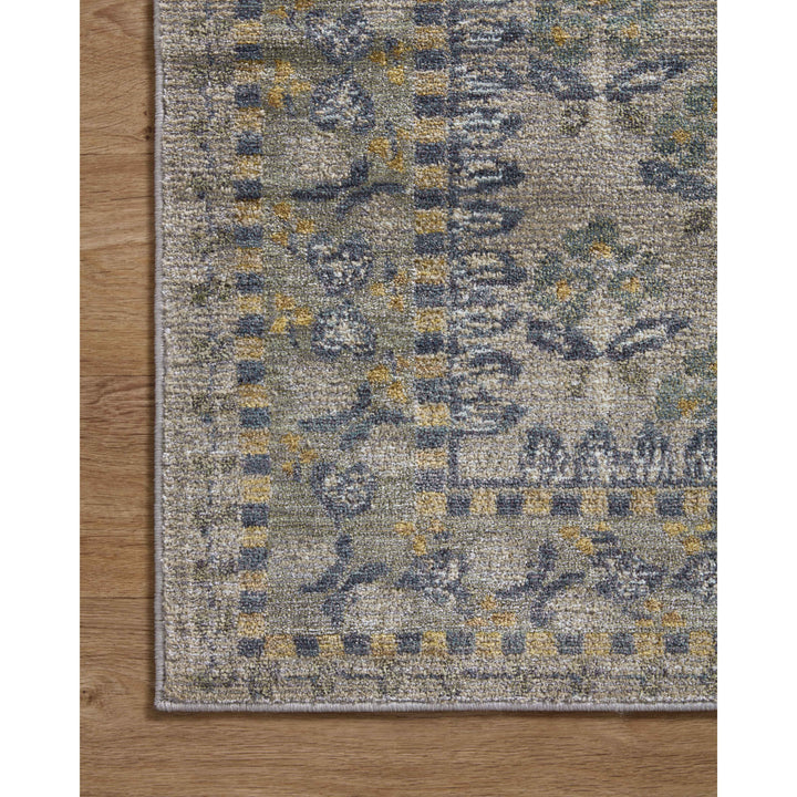 Rifle Paper Co. x Loloi Fiore Grey 3'-7" x 5'-7" Accent Rug