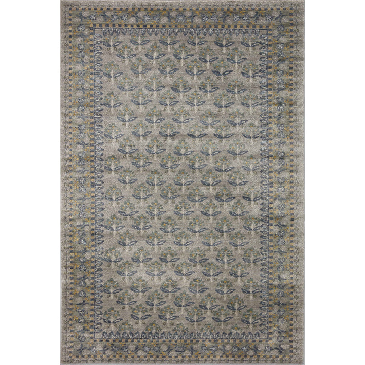 Rifle Paper Co. x Loloi Fiore Grey 6'-3" x 9' Area Rug