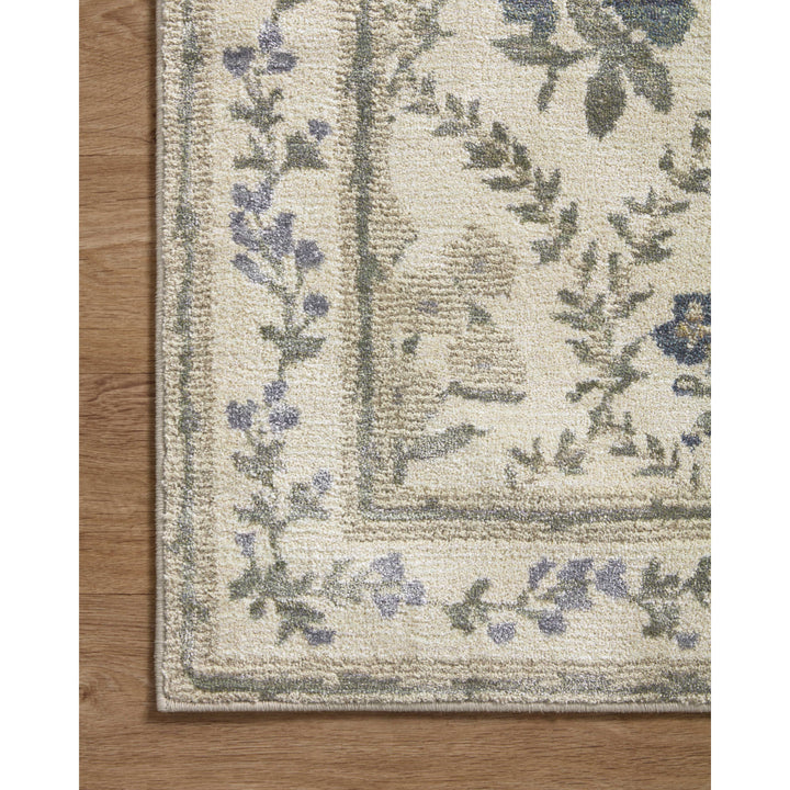 Rifle Paper Co. x Loloi Fiore Ivory 6'-3" x 9' Area Rug