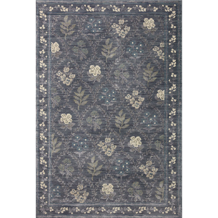 Rifle Paper Co. x Loloi Fiore Navy 2'-7" x 8'-0" Runner Rug