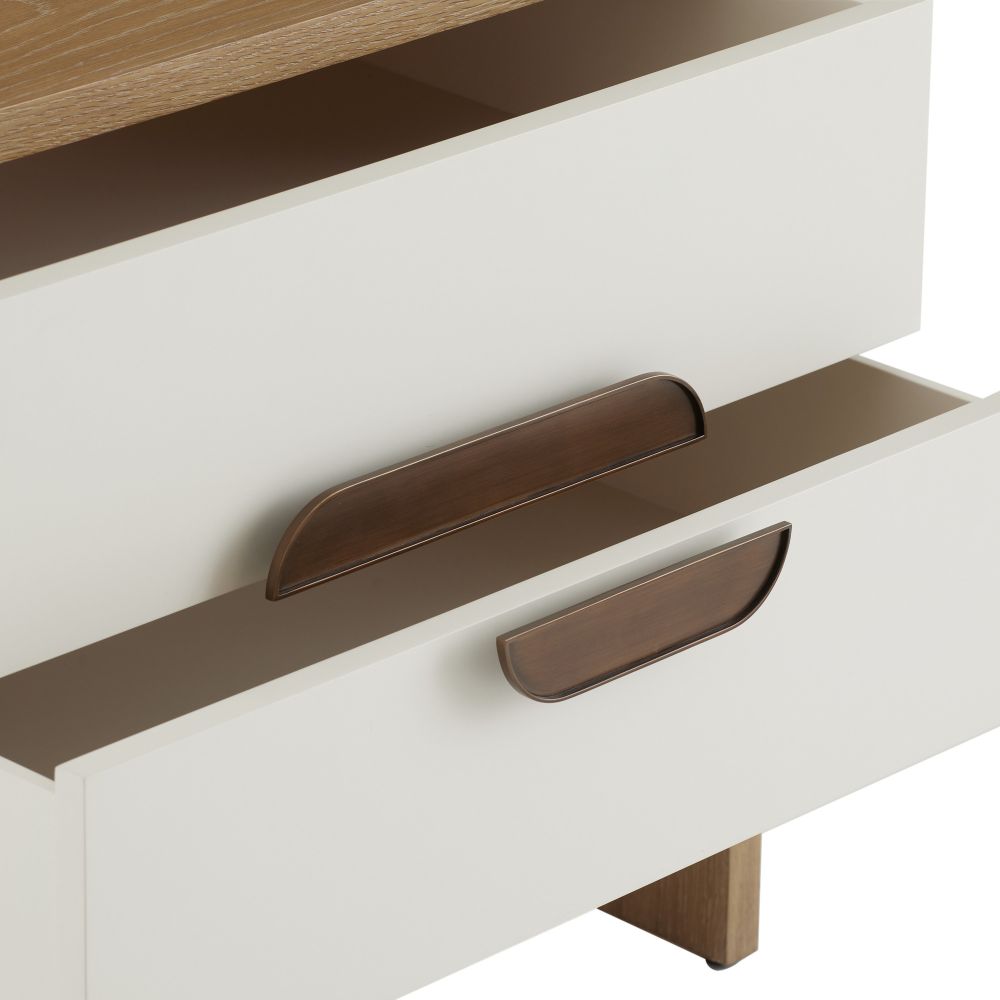 Monroe Side Table - Brown