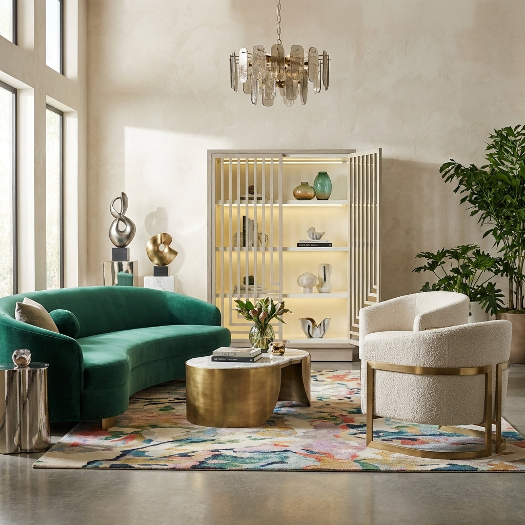 Hobbs Illuminated Display Cabinet by Kelly Hoppen