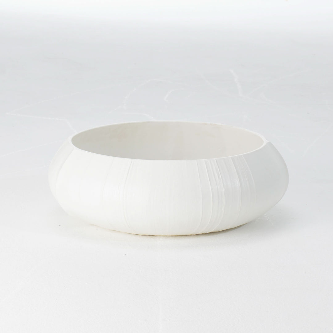 Linen Bowl - White