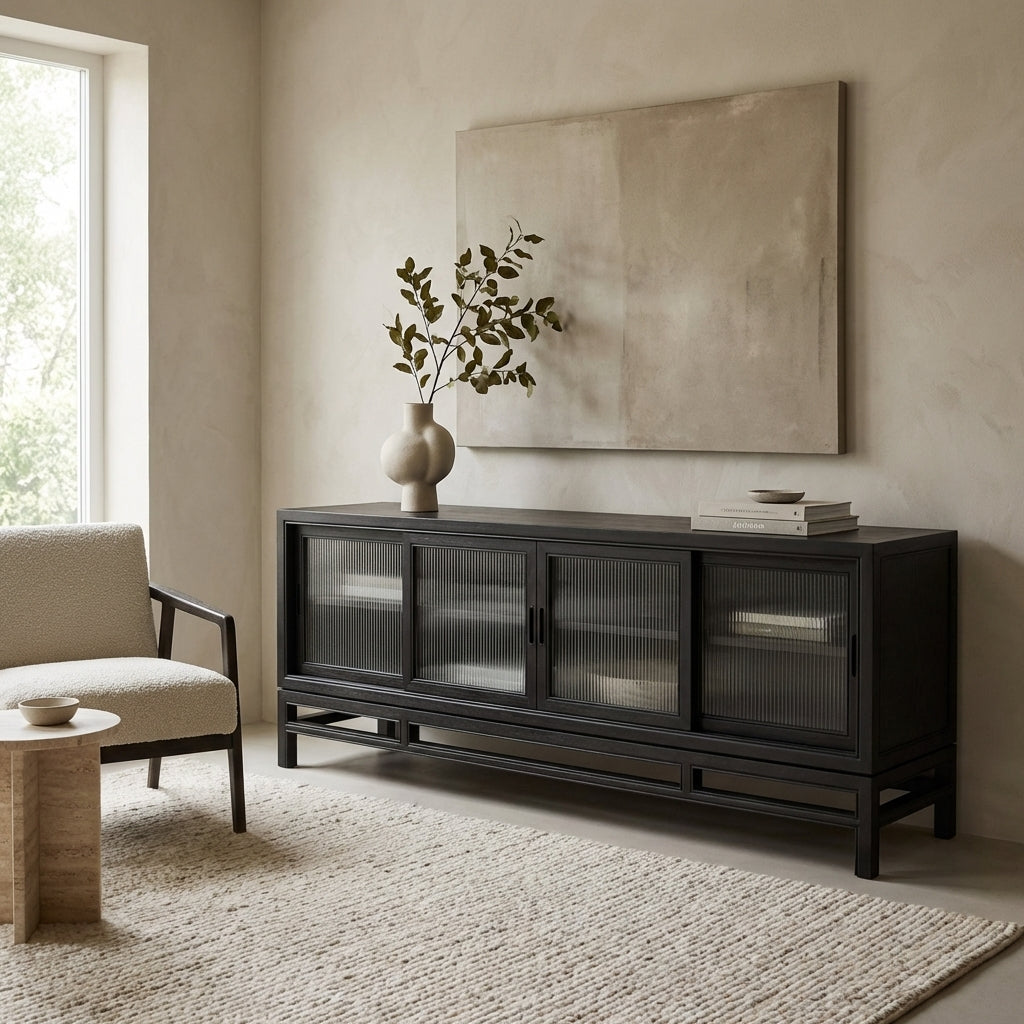 Guerra Large 4 Door Sideboard