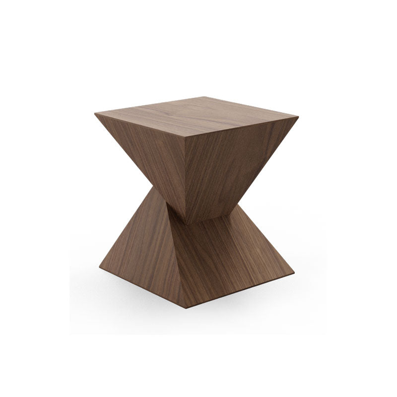 Luxor Side Table - Tan Walnut