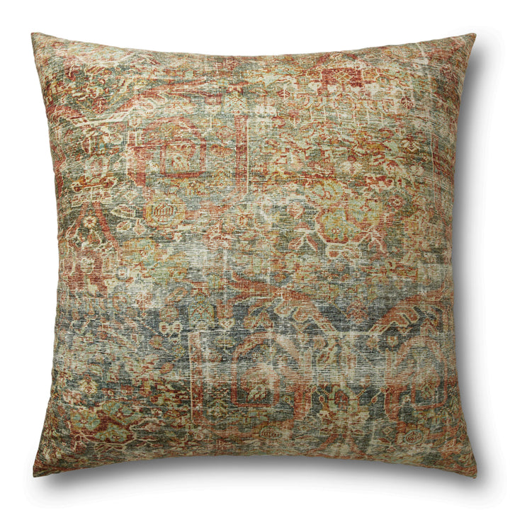 Loloi FP0005 Spice / Multi 36"W x 36"D x 6"H Pillow