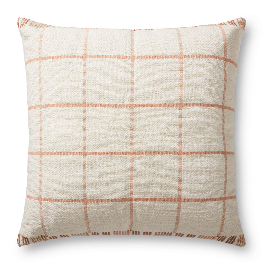 Loloi FP1000 Natural / Multi 36"W x 36"D x 6"H Pillow