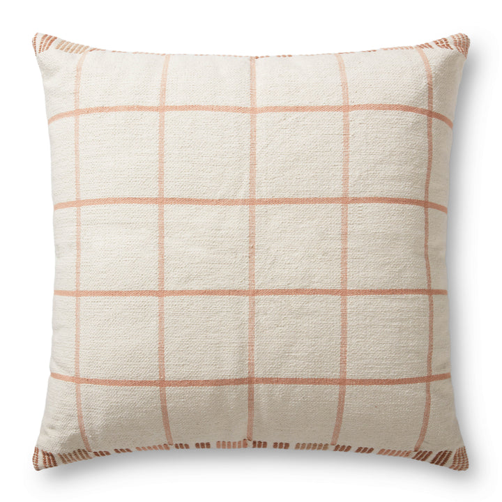 Loloi FP1000 Natural / Multi 36"W x 36"D x 6"H Pillow